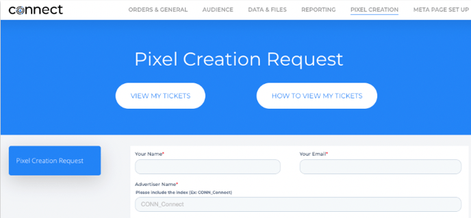 preview visual of support portal 